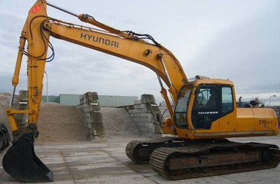 Hyundai R210LC-3 Crawler Excavator Service Repair Manual