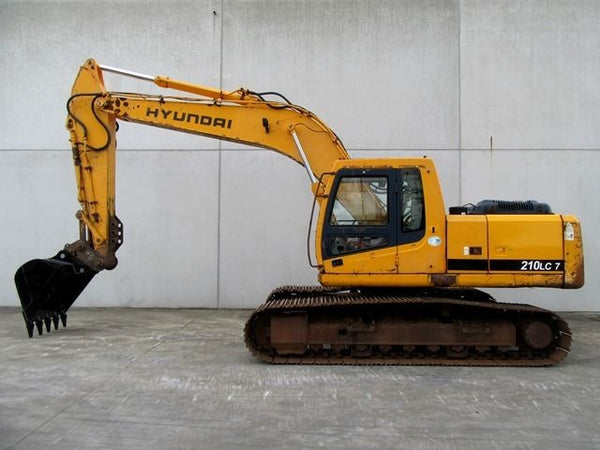 Hyundai R210LC-7H(#9001-) Crawler Excavator Service Repair Manual