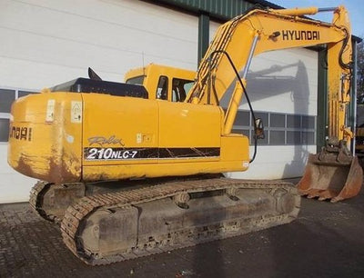 Hyundai R210NLC-9 Crawler Excavator Service Repair Manual