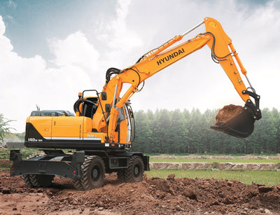 Hyundai R210W-9AMH Wheeled Excavator Service Repair Manual