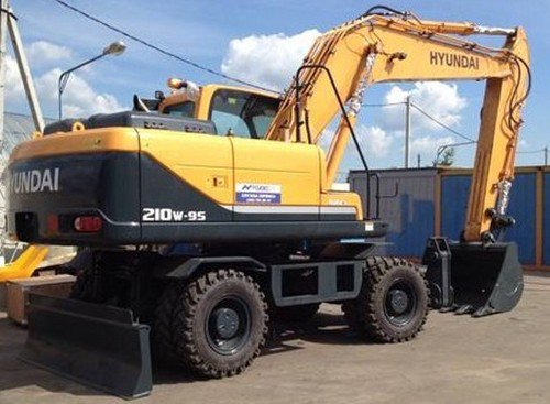 Hyundai R210W-9S Wheel Excavator Service Repair Manual