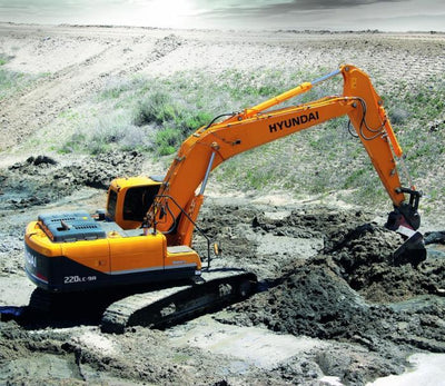 Hyundai R220LC-9SH Crawler Excavator Service Repair Manual