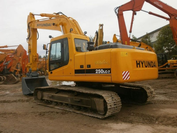 Hyundai R250LC-7A Crawler Excavator Service Repair Manual