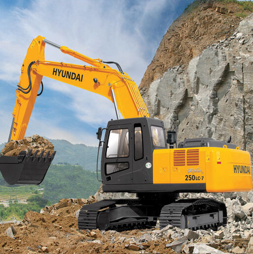 Hyundai R250LC-7A Crawler Excavator Service Repair Manual