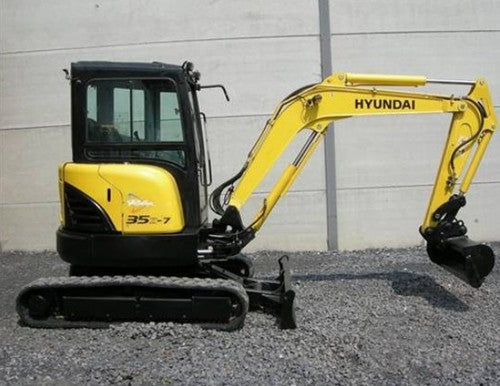 Hyundai R35Z-7 Mini Excavator Service Repair Manual