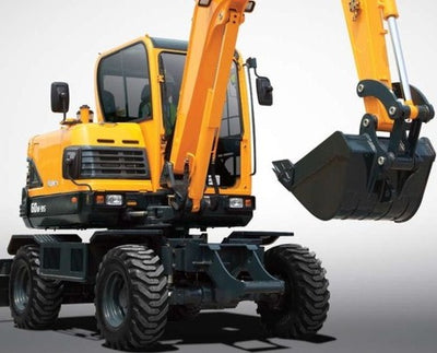 Hyundai R60W-9S Wheel Excavator Workshop Service Repair Manual