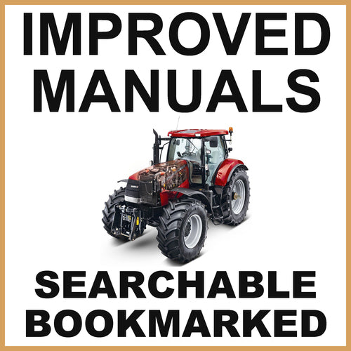 IH Case Puma 165 180 195 210 Multi-controller tractors Service Repair Manual & Operators Manual - IMPROVED - DOWNLOAD