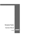 Case IH Tractor Kerosene Operator’s Manual INT-2623