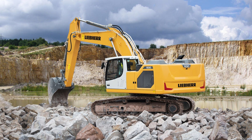 Instant Download Liebherr R930 G8.0-D 1716 Wheeled and Crawler Excavator Service Manual