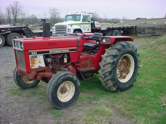 Case IH 584 Tractor Operator's Manual Case IH 584 Tractor Operator's Manual