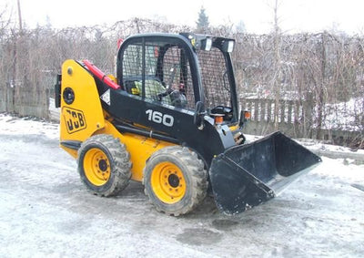 JCB 160, 160HF, 170, 170HF, 180, 180HF 180T 180THF Skid Steer Loader Operator Manual {9811-6500}