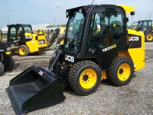 JCB 190, 190HF, 190T, 190THF, 1110, 1110HF, 1110T, 1110THF Skid Steer Loader Operator Manual {9811-6550}