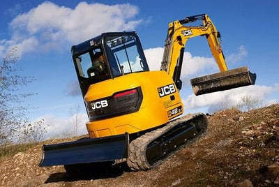 JCB 45Z-1, 48Z-1, 51R-1 Compact Excavator Operator Manual {9831-1300}