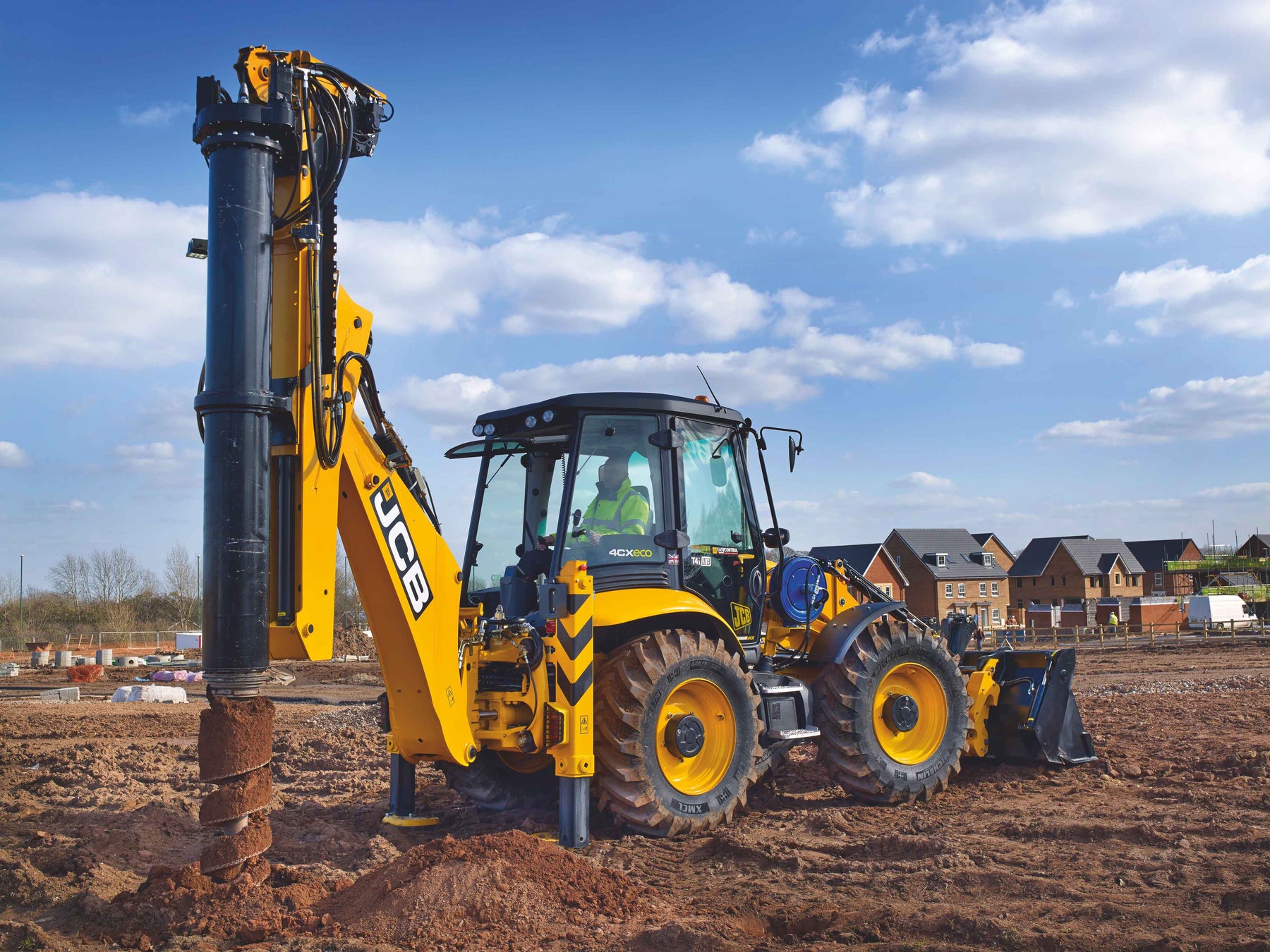 JCB 4CX Pilingmaster Backhoe Loader Operator Ma... – Heavy Equipment Manual