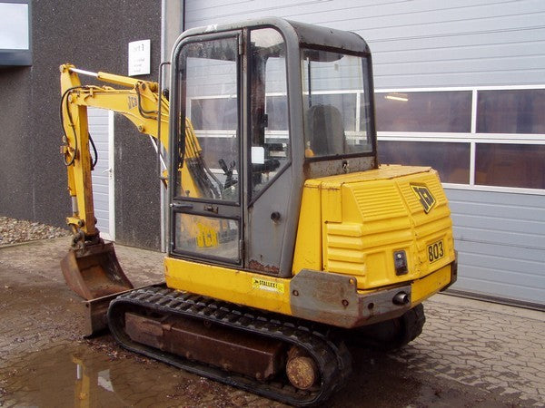 JCB 803 Mini Excavator Operator Manual {9801-6040}