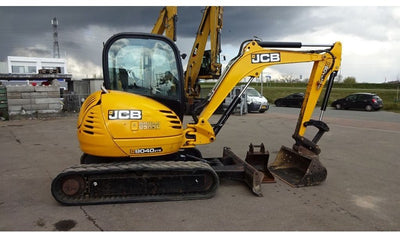 JCB 8040 ZTS, 8045 ZTS, 8050 RTS, 8050 ZTS, 8055 RTS, 8055 ZTS Mini Excavator Operator Manual {9821-6850}