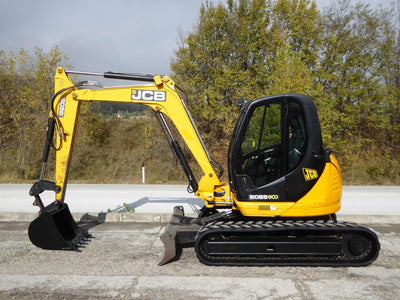 JCB 8085 ZTS Midi Excavator Operator Manual 9821-6950