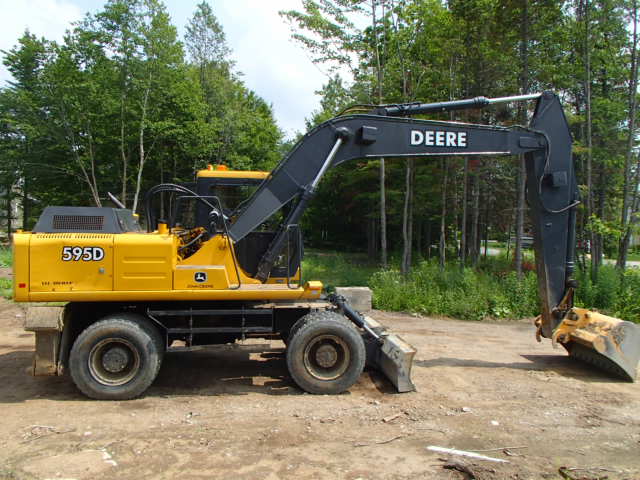 PDF John Deere 595D Excavator Technical Service Repair Manual TM1445