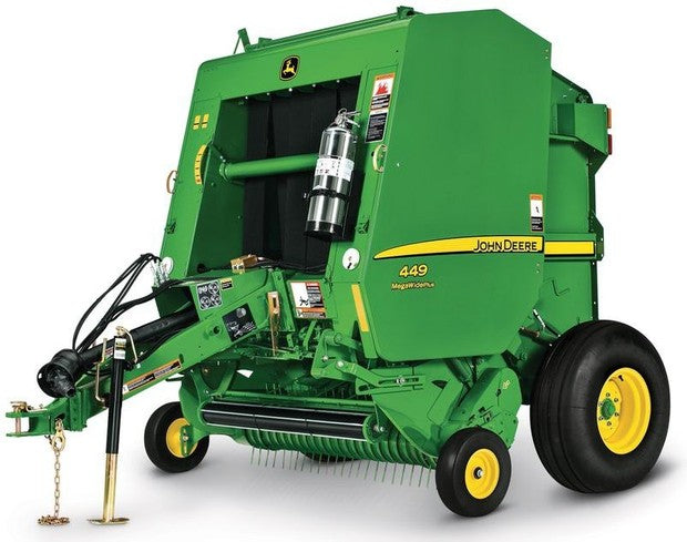 John Deere 449, 459 Standard Hay and Forage Round Balers All Inclusive Service Repair Technical Manual TM121019