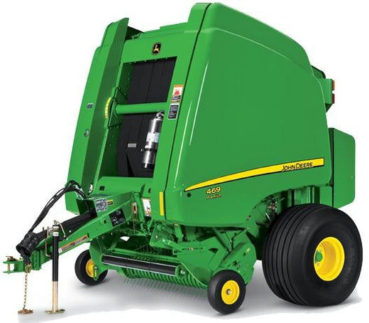 John Deere 469, 569 Premium Hay & Forage Round Balers All Inclusive Service Repair Technical Manual TM121319