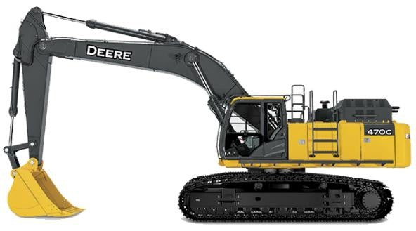 John Deere 470GLC Excavator Technical Service Repair Manual TM13174X19