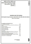 John Deere 6650, 6750, 6850, 6950 Self-Propelled Forage Harvester Operation and Test Service Manual TM4631
