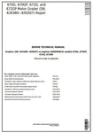 John Deere 670G, 670GP, 672G, 672GP Motor Grader Technical Service Repair Manual TM12137
