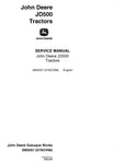 John Deere JD500-A Series Backhoe loader Service Technical Manual SM2057