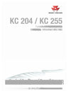MASSEY FERGUSON KC204 255 OPERATORS MANUAL