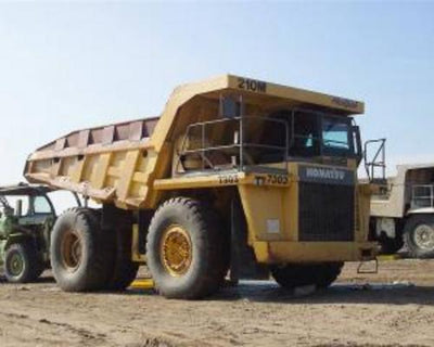KOMATSU 210M DUMP TRUCK OPERATION & MAINTENANCE MANUAL