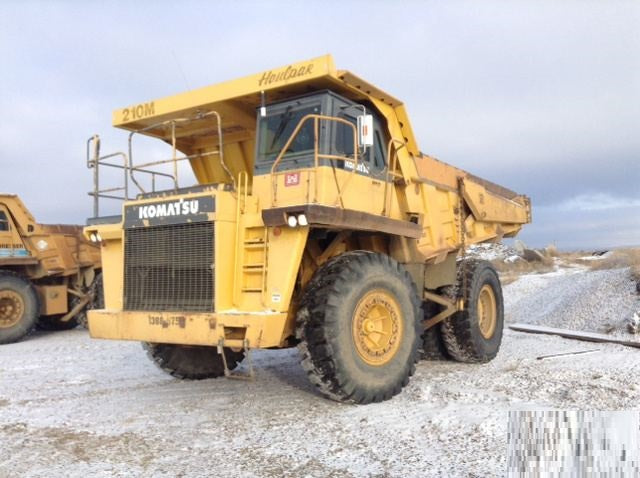 KOMATSU 210M DUMP TRUCK SERVICE REPAIR MANUAL + OPERATION & MAINTENANCE MANUAL DOWNLOAD