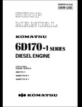 KOMATSU 6D170-1 Series DIESEL ENGINE Service Repair Shop Manual