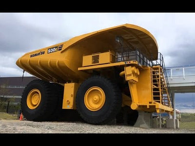 KOMATSU 930E DUMP TRUCK SERVICE REPAIR MANUAL + OPERATION & MAINTENANCE MANUAL DOWNLOAD