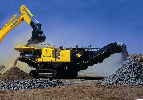 KOMATSU Galeo BR380JG-1E0 Mobile Crusher Service Repair Shop Manual