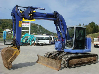 KOMATSU PC128UU-2 HYDRAULIC EXCAVATOR SERVICE REPAIR MANUAL + OPERATION & MAINTENANCE MANUAL DOWNLOAD