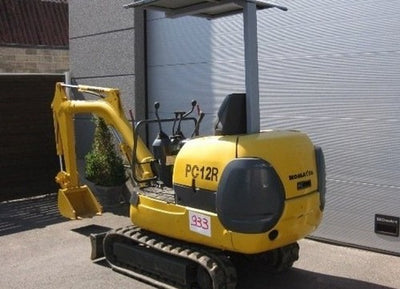 KOMATSU PC12R-8 PC15R-8 Hydraulic Excavator Service Repair Shop Manual