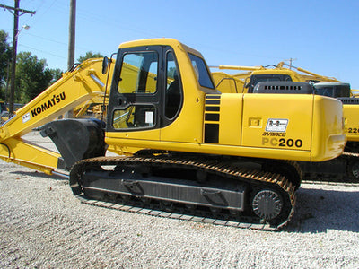 KOMATSU PC200-6 PC200LC-6 PC210LC-6 PC220LC-6 PC250LC-6 HYDRAULIC EXCAVATOR SERVICE REPAIR MANUAL + OPERATION & MAINTENANCE MANUAL DOWNLOAD