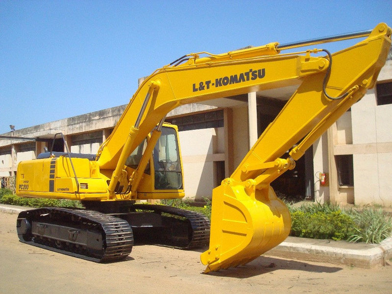 KOMATSU PC200-6 PC200LC-6 PC220-6 PC220LC-6 HYDRAULIC EXCAVATOR SERVICE REPAIR MANUAL + OPERATION & MAINTENANCE MANUAL DOWNLOAD