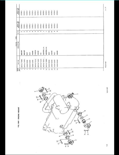 KOMATSU PC210-3KP PC210LC-3KP PC240-3KP PC240LC-3KP PC240NLC-3KP Hydraulic Excavator Parts Manual