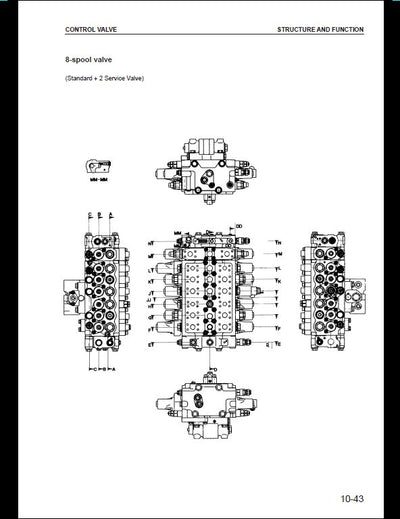KOMATSU PC210 210LC-6K PC240LC PC240NLC-6K Hydraulic Excavator Service Repair Shop Manual
