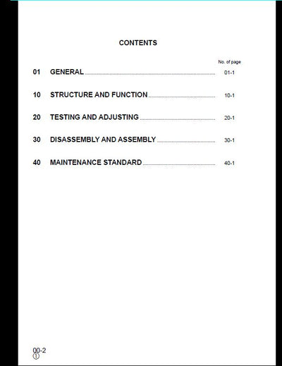KOMATSU PC210 210LC-6K PC240LC PC240NLC-6K Hydraulic Excavator Service Repair Shop Manual