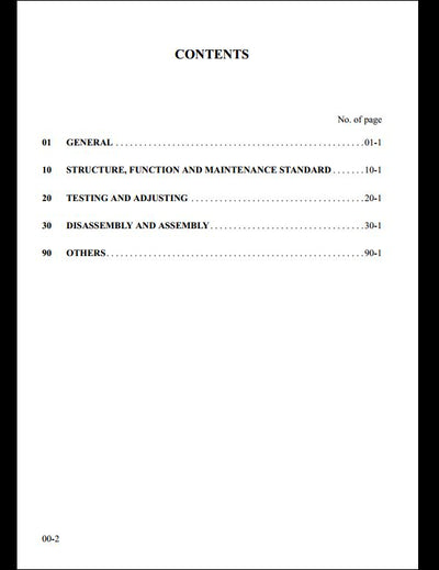 KOMATSU PC210 PC210LC PC210NLC PC240LC PC240NLC-7K Hydraulic Excavator Service Repair Shop Manual