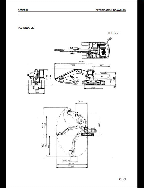 KOMATSU PC340 PC340LC-6K PC340NLC-6K Hydraulic Excavator Service Repair Shop Manual
