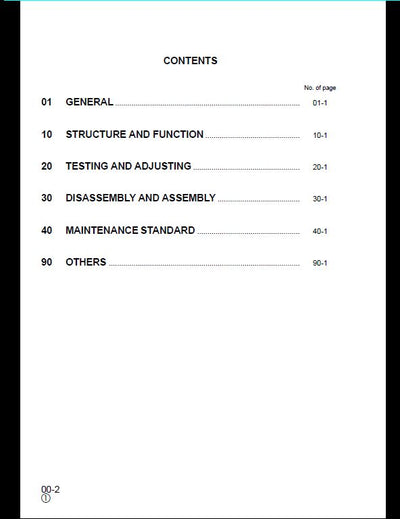 KOMATSU PC340 PC340LC-6K PC340NLC-6K Hydraulic Excavator Service Repair Shop Manual