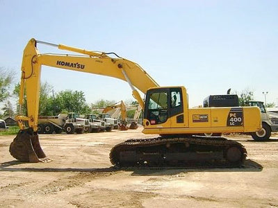 KOMATSU PC400LC-8 HYDRAULIC EXCAVATOR SERVICE REPAIR MANUAL + OPERATION & MAINTENANCE MANUAL DOWNLOAD