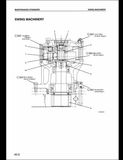 KOMATSU PC450-6K PC450LC-6K Hydraulic Excavator Service Repair Shop Manual