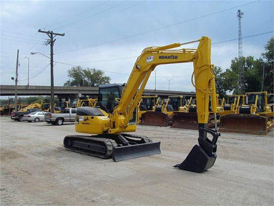 KOMATSU PC78MR-6 HYDRAULIC EXCAVATOR SERVICE REPAIR MANUAL + OPERATION & MAINTENANCE MANUAL DOWNLOAD