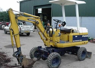KOMATSU PW05-1 Wheeled Excavator Service Repair Shop Manual SEBM020L0101