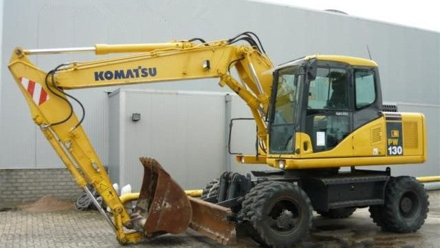 KOMATSU PW130ES-6K Hydraulic Excavator Service Repair Shop Manual