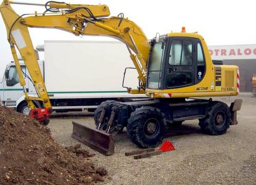 KOMATSU PW130ES-6K Wheeled Excavator Service Repair Shop Manual EEBM001701, UEBM001202